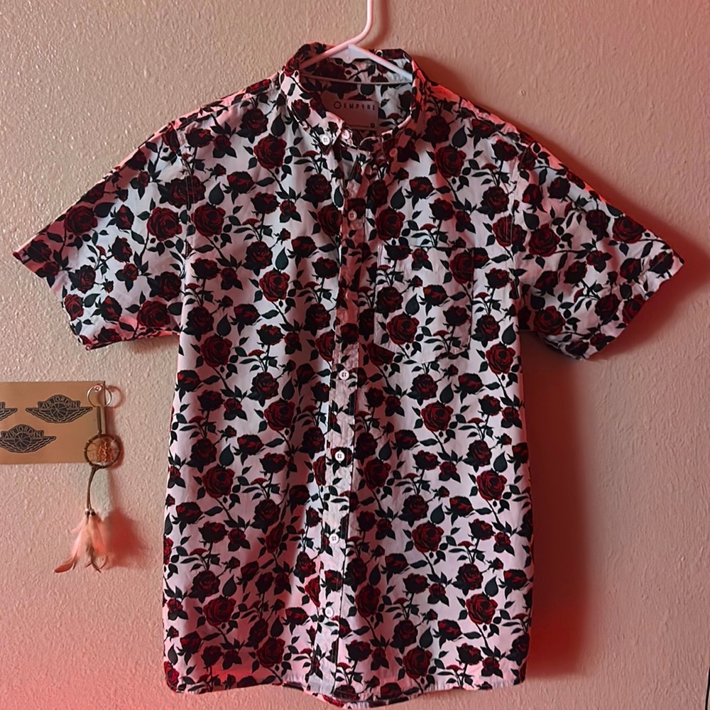 Rose dress shirt